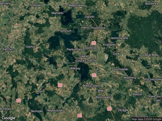 Grunt na sprzedaż w Giżycko, Warmińsko-mazurskie