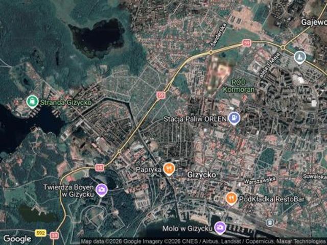 Grunt na sprzedaż w Giżycko, Warmińsko-mazurskie
