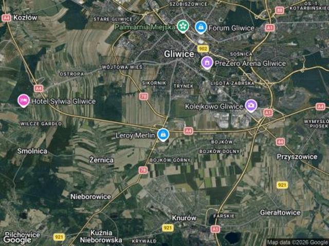 Grunt na sprzedaż w Gliwice, Śląskie