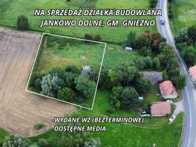 Grunt na sprzedaż w Jankowo Dolne, Wielkopolskie