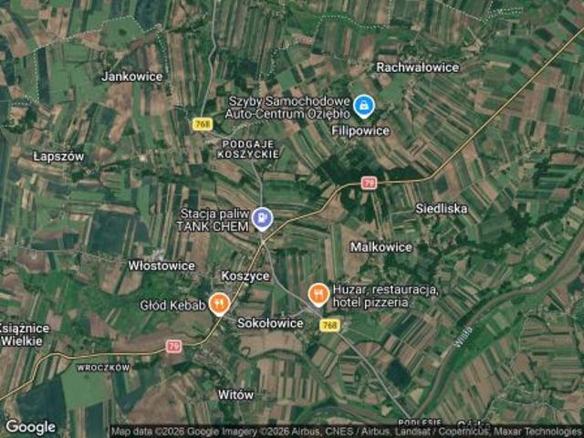 Grunt na sprzedaż w Koszyce, Małopolskie