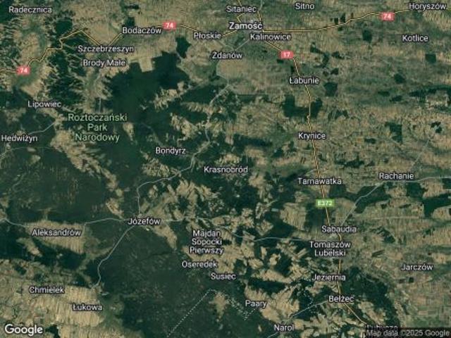 Grunt na sprzedaż w Krasnobród, Lubelskie