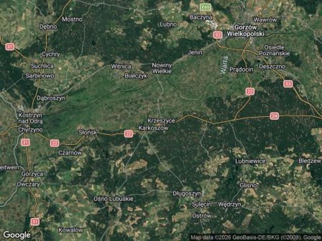 Grunt na sprzedaż w Krzeszyce, Lubuskie
