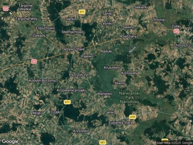 Grunt na sprzedaż w Kurowo, powiat wysokomazowiecki