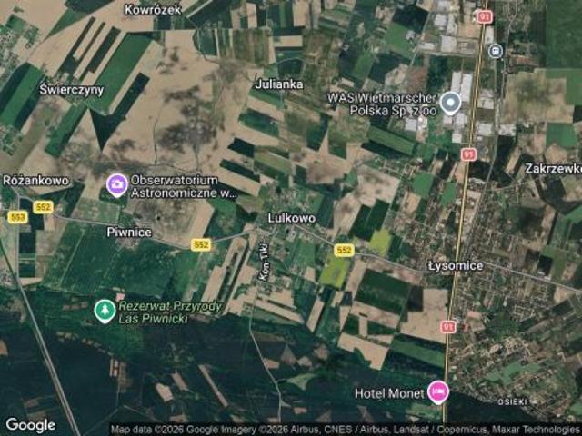 Grunt na sprzedaż w Lulkowo, Kujawsko-pomorskie