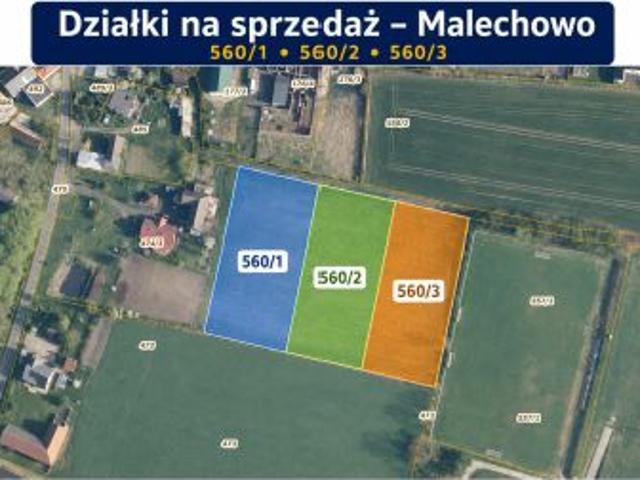 Grunt na sprzedaż w Malechowo, Zachodniopomorskie