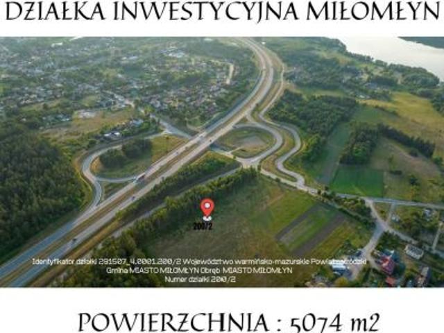 Grunt na sprzedaż w Miłomłyn, Warmińsko-mazurskie