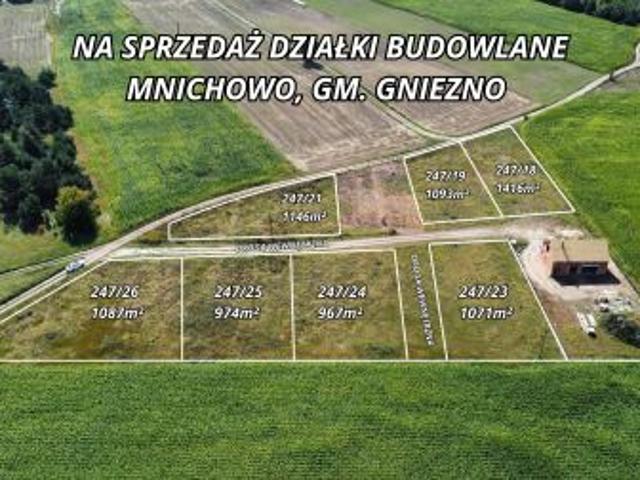 Grunt na sprzedaż w Mnichowo, powiat gnieźnieński