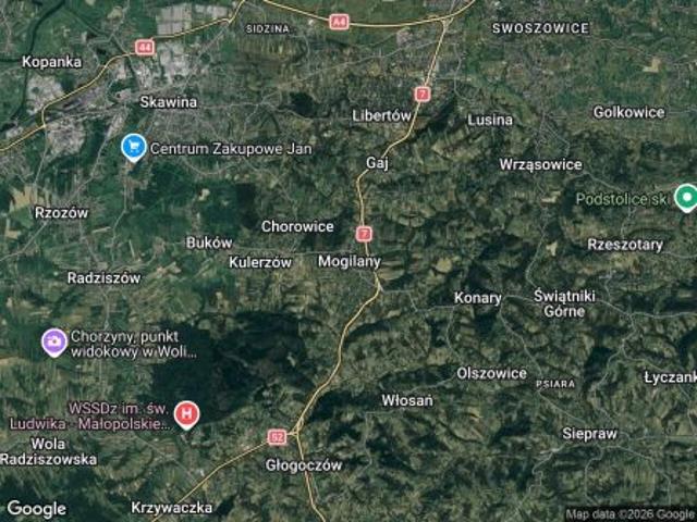 Grunt na sprzedaż w Mogilany, Małopolskie