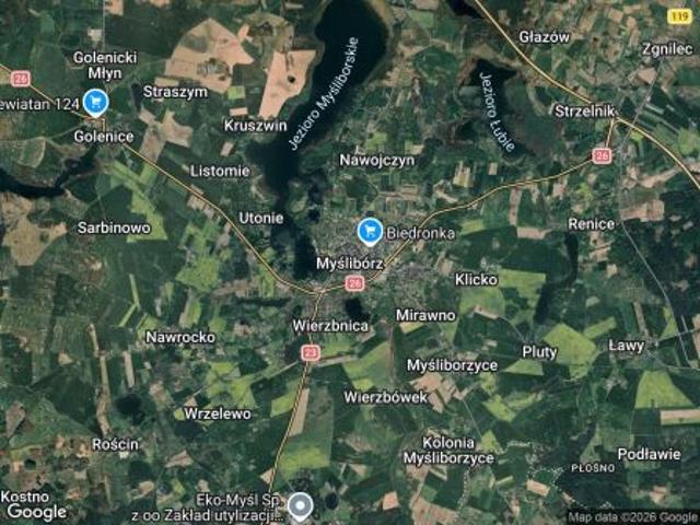 Grunt na sprzedaż w Myślibórz, Zachodniopomorskie