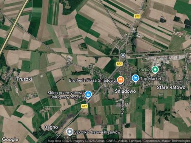 Grunt na sprzedaż w Śniadowo, powiat łomżyński