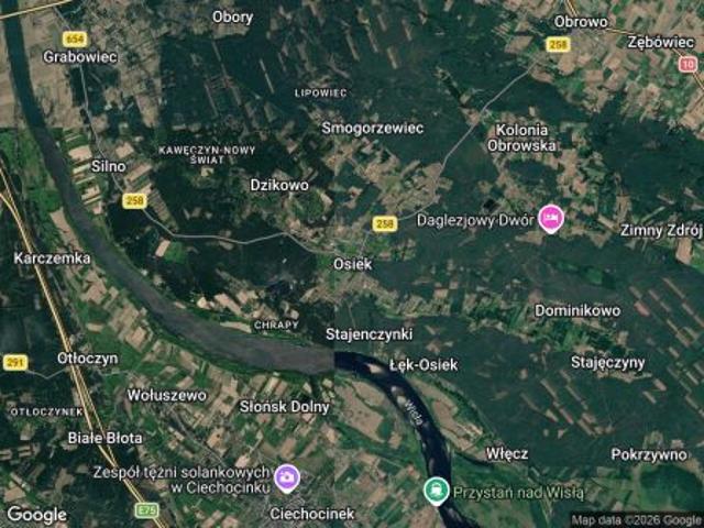 Grunt na sprzedaż w Osiek nad Wisłą, Kujawsko-pomorskie