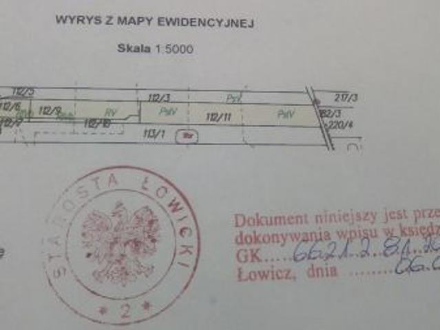 Grunt na sprzedaż w Piaski, Łódzkie
