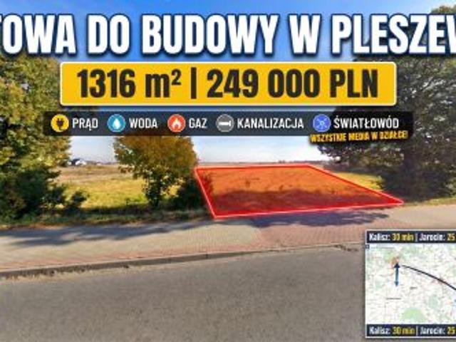 Grunt na sprzedaż w Pleszew, Wielkopolskie