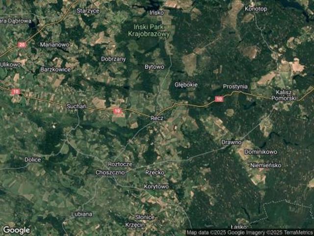 Grunt na sprzedaż w Recz, Zachodniopomorskie