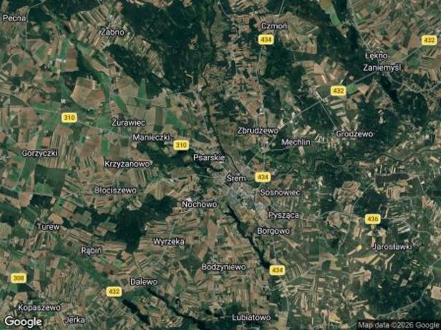 Grunt na sprzedaż w Śrem, Wielkopolskie
