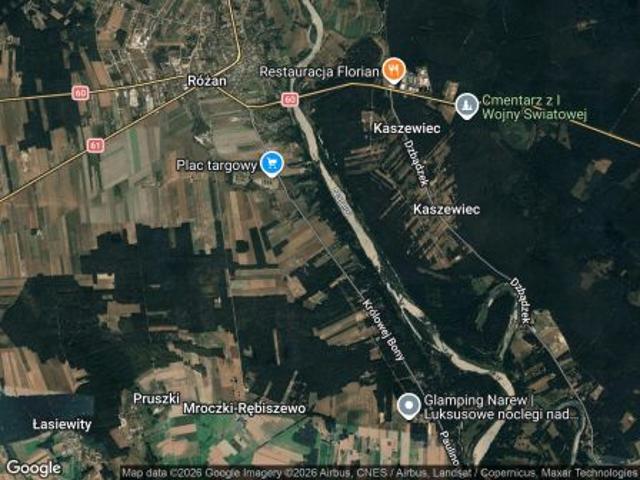 Grunt na sprzedaż w Różan, Mazowieckie