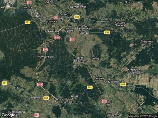 Grunt na sprzedaż w Rudnik Nad Sanem, Podkarpackie