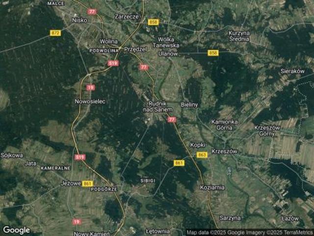 Grunt na sprzedaż w Rudnik Nad Sanem, Podkarpackie