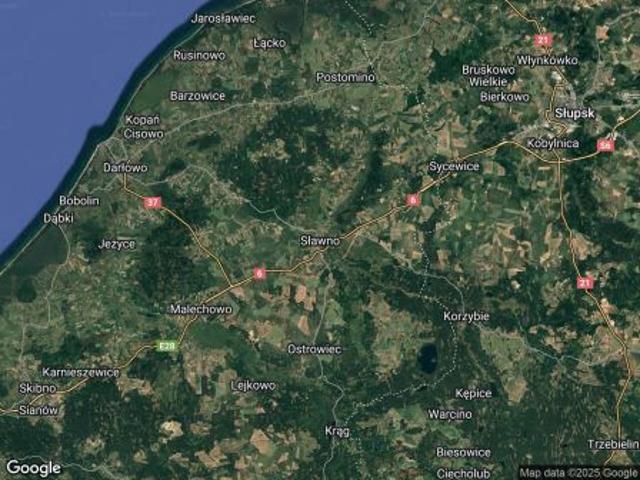 Grunt na sprzedaż w Sławno, Zachodniopomorskie
