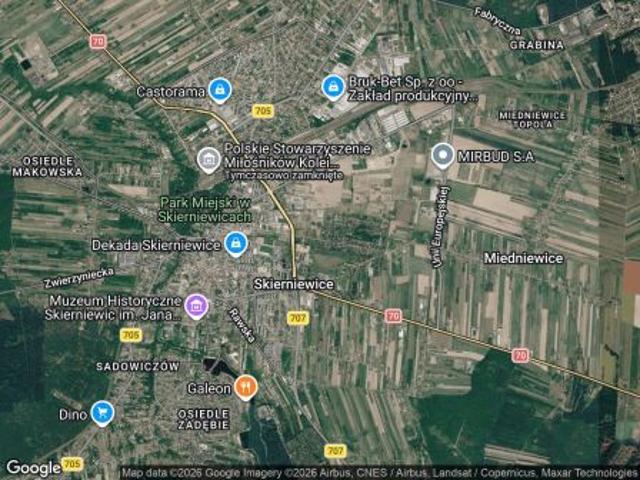 Grunt na sprzedaż w Skierniewice