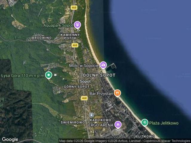 Grunt na sprzedaż w Sopot, Pomorskie