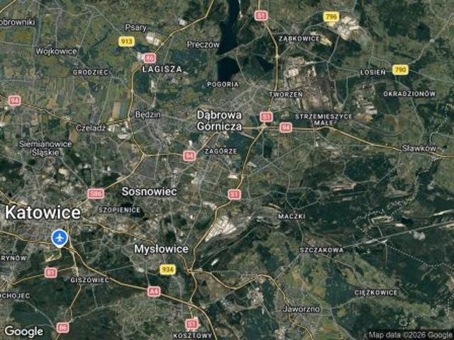 Grunt na sprzedaż w Sosnowiec, Śląskie