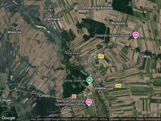 Grunt na sprzedaż w Uniejów, powiat poddębicki