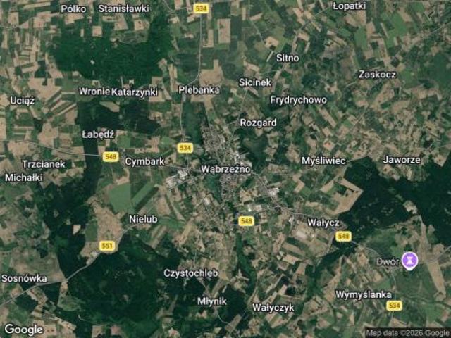Grunt na sprzedaż w Wąbrzeźno, Kujawsko-pomorskie