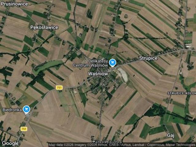 Grunt na sprzedaż w Waśniów, powiat ostrowiecki