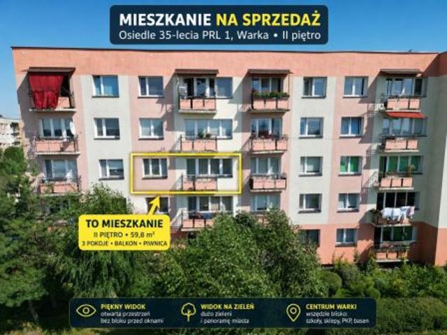 Mieszkanie na sprzedaż w Warka, Mazowieckie