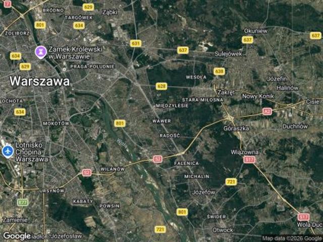 Grunt na sprzedaż w Warszawa