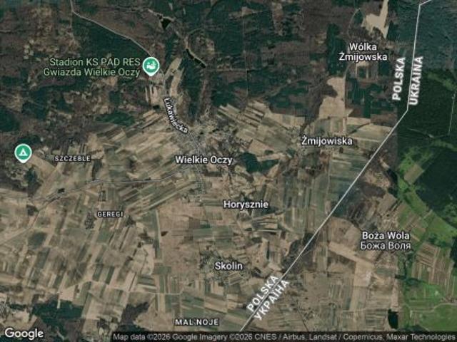 Grunt na sprzedaż w Wielkie Oczy, powiat lubaczowski