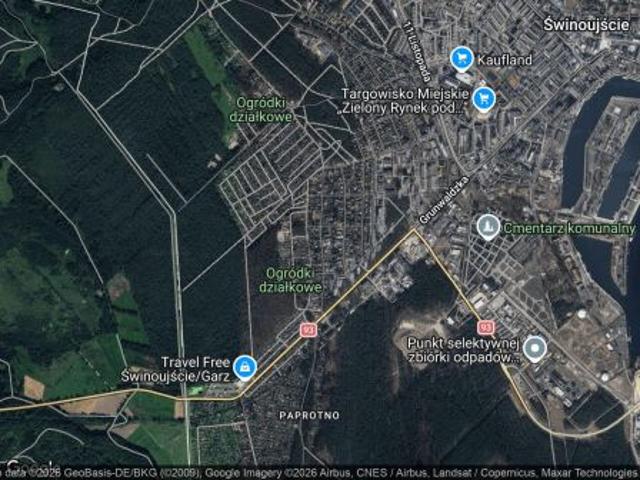 Grunt na sprzedaż w Świnoujście, Zachodniopomorskie