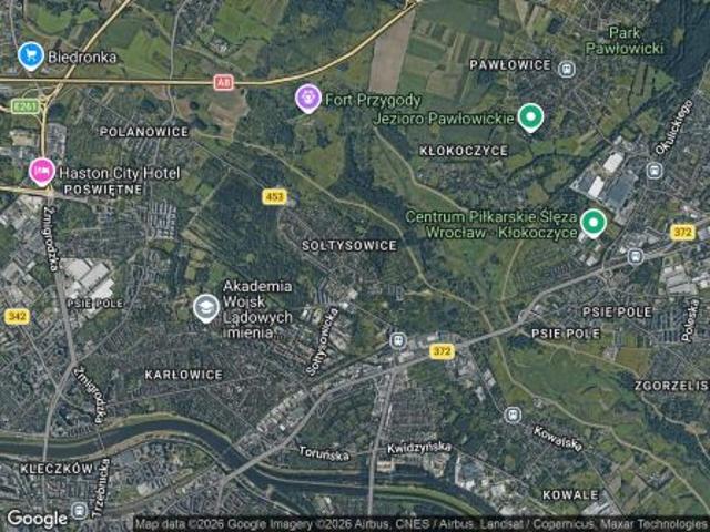 Grunt na sprzedaż w Wrocław, Dolnośląskie