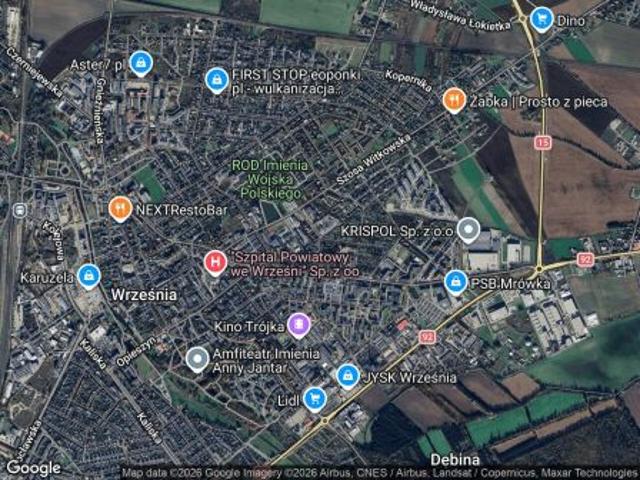 Grunt na sprzedaż w Września, Wielkopolskie
