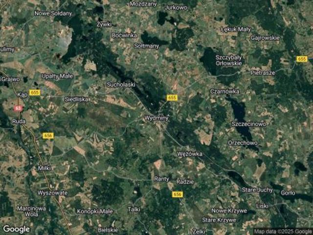 Grunt na sprzedaż w Wydminy, Warmińsko-mazurskie