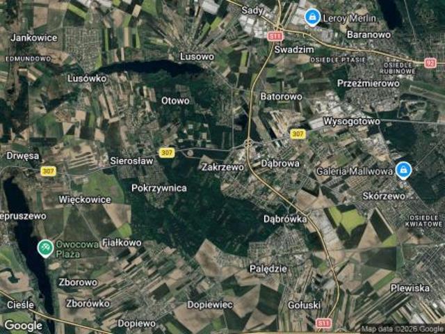 Grunt na sprzedaż w Zakrzewo, Wielkopolskie