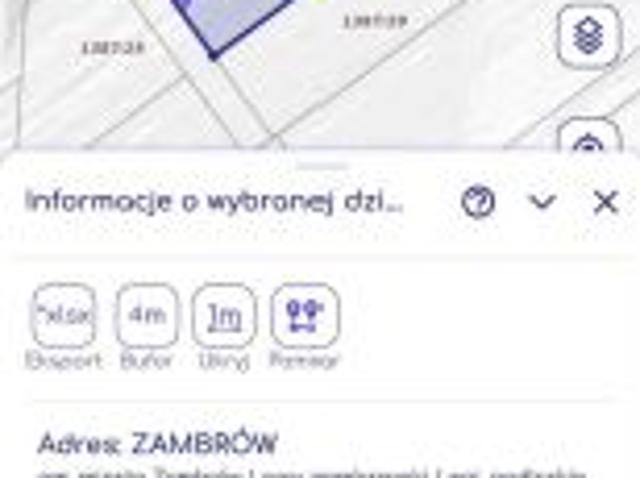 Grunt na sprzedaż w Zambrów, Podlaskie
