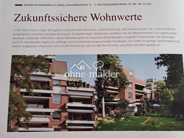 Apartment kaufen in Niehl, Köln