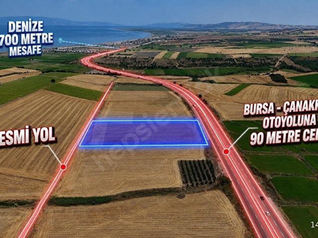 Güvemalanı, Biga içerisinde satılık Arsa