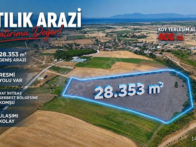 Sığırcık, Biga içerisinde satılık Arsa