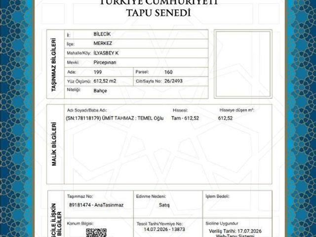 Bilecik Merkez, Bilecik içerisinde satılık mülk