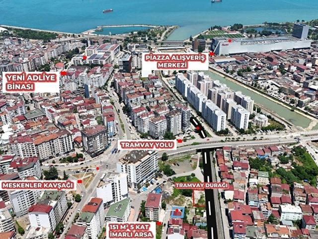 Samsun, İlkadım içerisinde satılık Arsa