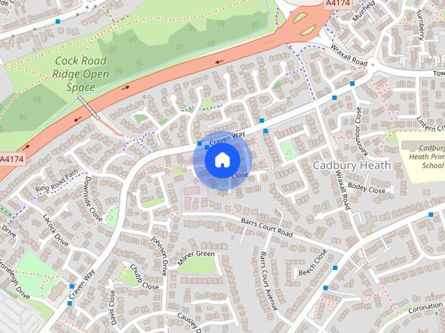 House for rent in Cadbury Heath, South Gloucestershire