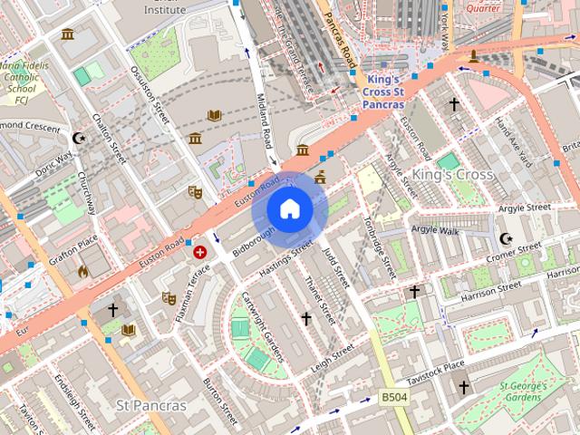 Apartment for rent in Saint Pancras, Cat Hill