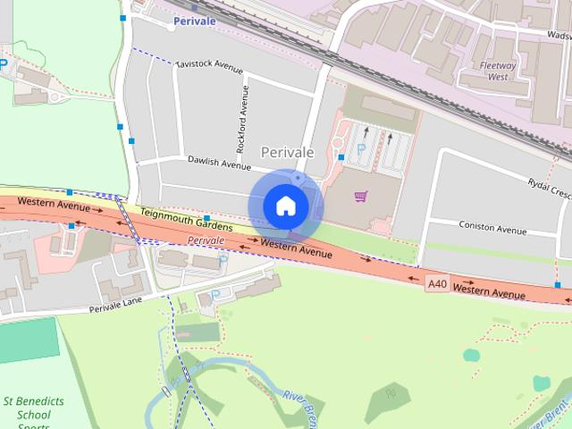 Apartment for rent in London Borough of Ealing, Perivale