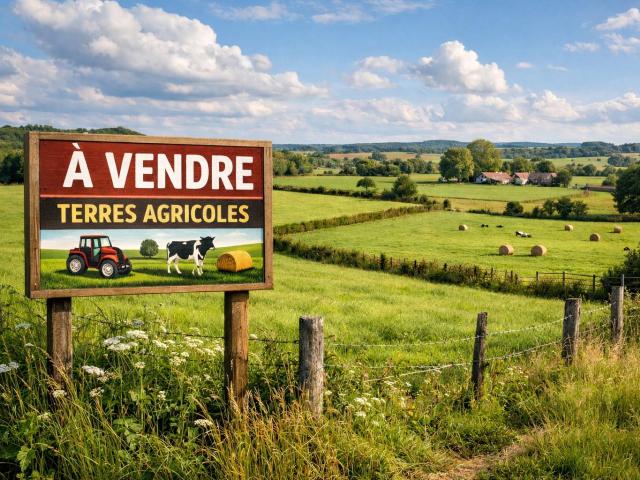 Terrain vente à Cherbourg, Sortosville-en-beaumont