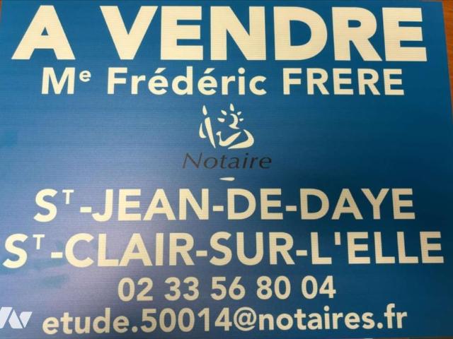 Terrain vente à Saint-Lô, La Meauffe