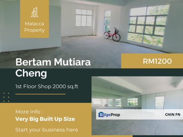 Shop for rent in Cheng, Malaka